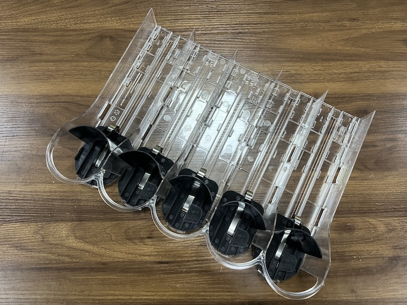 Elastic Plastic Display Rack
