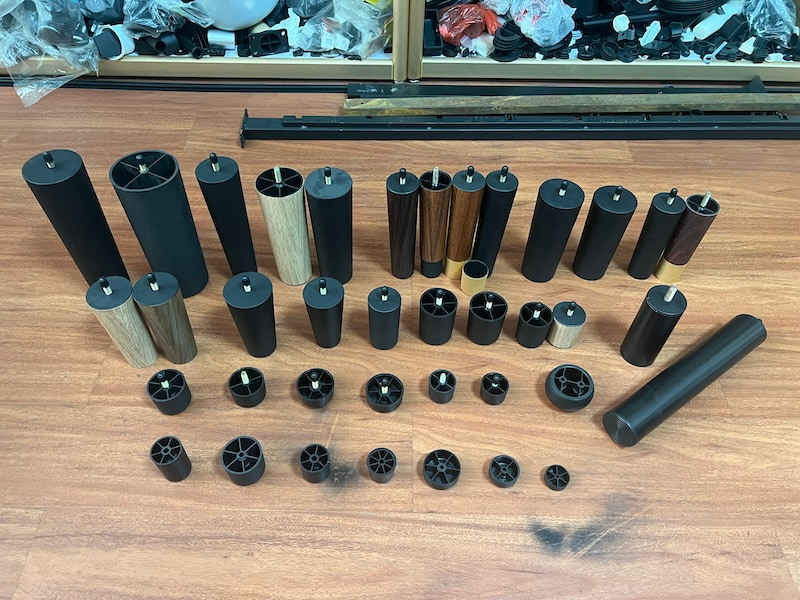 Round Plastic Sofa Leg