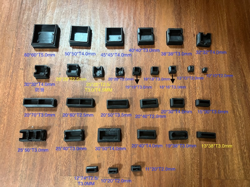 Square Tube Plugs