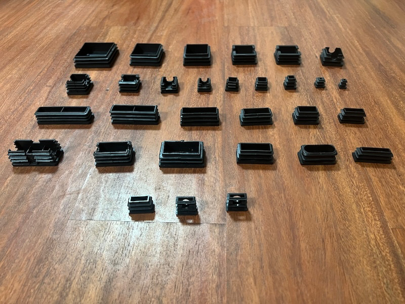 Square Plastic Tube Inserts