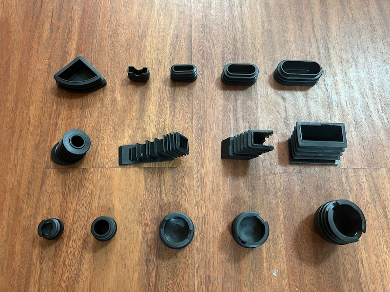 Slanting inserts