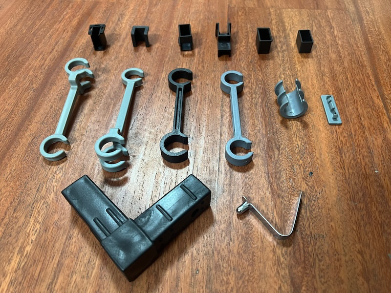 Plastic Hook Parts